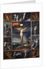The Crucified Christ Enframed with Scenes of Martyrdom of the Apostles by Frans II the Younger Francken