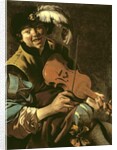 A Boy Violinist, 1626 by Hendrick Ter Brugghen