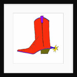 Cowboy Boot, 2017 by Daisy de Villeneuve
