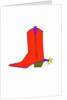 Cowboy Boot, 2017 by Daisy de Villeneuve