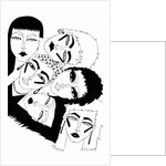 Faces, 2017 by Daisy de Villeneuve