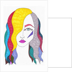 Rainbow Hair, 2017 by Daisy de Villeneuve