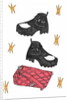 Redbag & boots, 2016 by Daisy de Villeneuve
