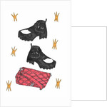 Redbag & boots, 2016 by Daisy de Villeneuve