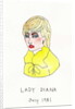 Lady Diana, 2017 by Daisy de Villeneuve