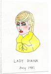 Lady Diana, 2017 by Daisy de Villeneuve