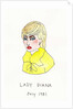 Lady Diana, 2017 by Daisy de Villeneuve