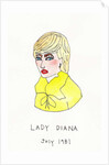 Lady Diana, 2017 by Daisy de Villeneuve