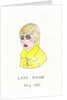 Lady Diana, 2017 by Daisy de Villeneuve