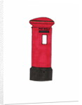 Red Postbox, 2017 by Daisy de Villeneuve