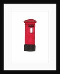 Red Postbox, 2017 by Daisy de Villeneuve