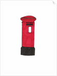Red Postbox, 2017 by Daisy de Villeneuve