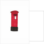 Red Postbox, 2017 by Daisy de Villeneuve
