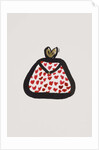 Red Spotty Purse, 2017 by Daisy de Villeneuve