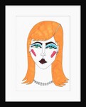 Blonde GirlBlue hair by Daisy de Villeneuve