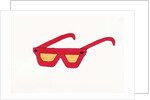 Red Sunglasses by Daisy de Villeneuve