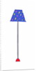 Standing Lamp Blue Shade by Daisy de Villeneuve
