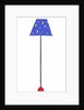 Standing Lamp Blue Shade by Daisy de Villeneuve