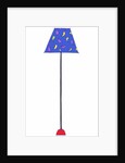 Standing Lamp Blue Shade by Daisy de Villeneuve