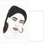 Black Haired Girl by Daisy de Villeneuve