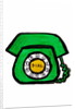 Green Telephone by Daisy de Villeneuve