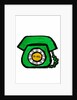 Green Telephone by Daisy de Villeneuve