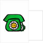 Green Telephone by Daisy de Villeneuve