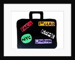 Paris, NYC, London, Rome Suitcase by Daisy de Villeneuve