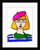 Girl with Beret by Daisy de Villeneuve