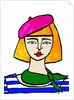 Girl with Beret by Daisy de Villeneuve