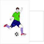 Footballer, 2012 by Daisy de Villeneuve