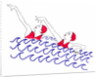 Synchronised Swimmers by Daisy de Villeneuve