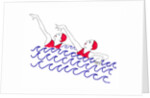 Synchronised Swimmers by Daisy de Villeneuve