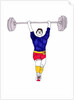 Weight Lifter by Daisy de Villeneuve