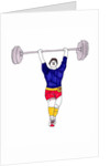 Weight Lifter by Daisy de Villeneuve