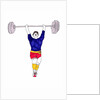 Weight Lifter by Daisy de Villeneuve
