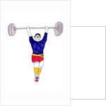 Weight Lifter by Daisy de Villeneuve