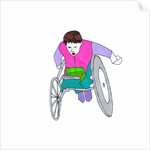 Wheelchair by Daisy de Villeneuve