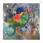 Zebra Mares, 1988 by Jane Deakin