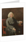 Portrait of Charles Jennens, patron and friend of Handel by Mason Chamberlin