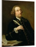 Portrait of John Christopher Smith, musician and amanuensis of Handel by Johann Zoffany