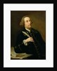 Portrait of John Christopher Smith, musician and amanuensis of Handel by Johann Zoffany