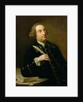 Portrait of John Christopher Smith, musician and amanuensis of Handel by Johann Zoffany