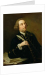 Portrait of John Christopher Smith, musician and amanuensis of Handel by Johann Zoffany