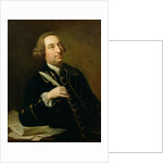 Portrait of John Christopher Smith, musician and amanuensis of Handel by Johann Zoffany