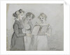 Oratorio performance at the Drury Lane Theatre, part three of a triptych, 1814 by John Nixon