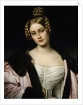 Portrait of Caroline Grafin Holnstein, 1834 by Joseph Carl Stieler