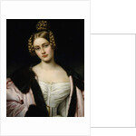 Portrait of Caroline Grafin Holnstein, 1834 by Joseph Carl Stieler