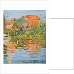 Regattas at Argenteuil, c.1872 by Claude Monet