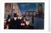Evening on Karl Johan, 1892 by Edvard Munch
